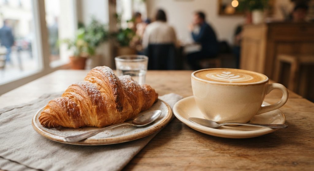maridaje de café con postre